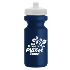 Eco-Cyclist Water Bottle 22oz_navy-white